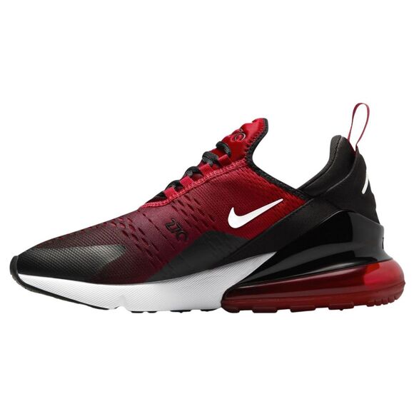 Nike Air Max 270 Shoes Gym Red Black White AH8050-602 Men\'s Size 9.5